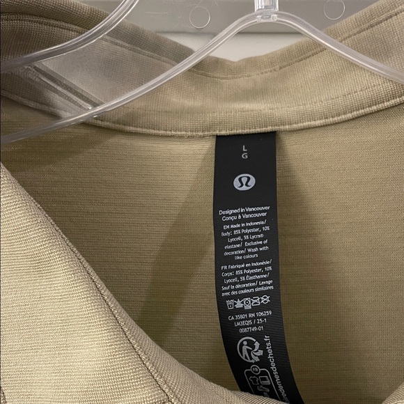 Lululemon Evolution Long Sleeve Polo Shirt - Picture 4 of 6